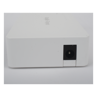 Switch non-PoE de 8 puertos 10/100/1000 Mbps no administrable, visible en Ruijie Cloud, con alta fiabilidad de red