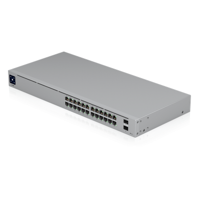 UniFi Switch USW-24-POE Gen2, Capa 2 de 24 puertos (16 puertos PoE 802.3af/at + 8 puertos Gigabit) + 2 puertos 1G SFP, 9