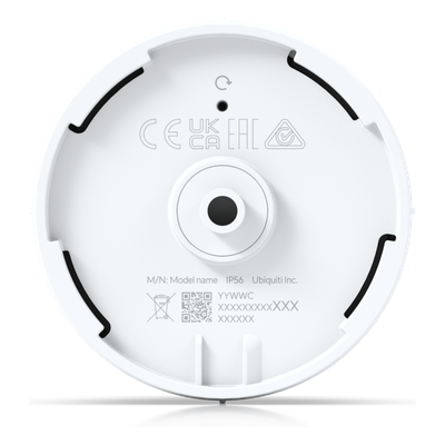Cámara IP UniFi G5 Domo Ultra, de bajo perfil para interior, 2K (4MPX), ángulo amplio 102.4°, visión nocturna IR hasta 2
