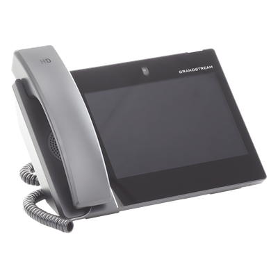 Teléfono IP Android 11, 16 líneas SIP con 16 cuentas, pantalla táctil 8", puertos Gigabit, Wi-Fi, Bluetooth, PoE, codec 