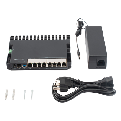 RB5009UPr+S+IN 8 puertos PoE in/out, 1 SFP+, Solo RouterOS v7